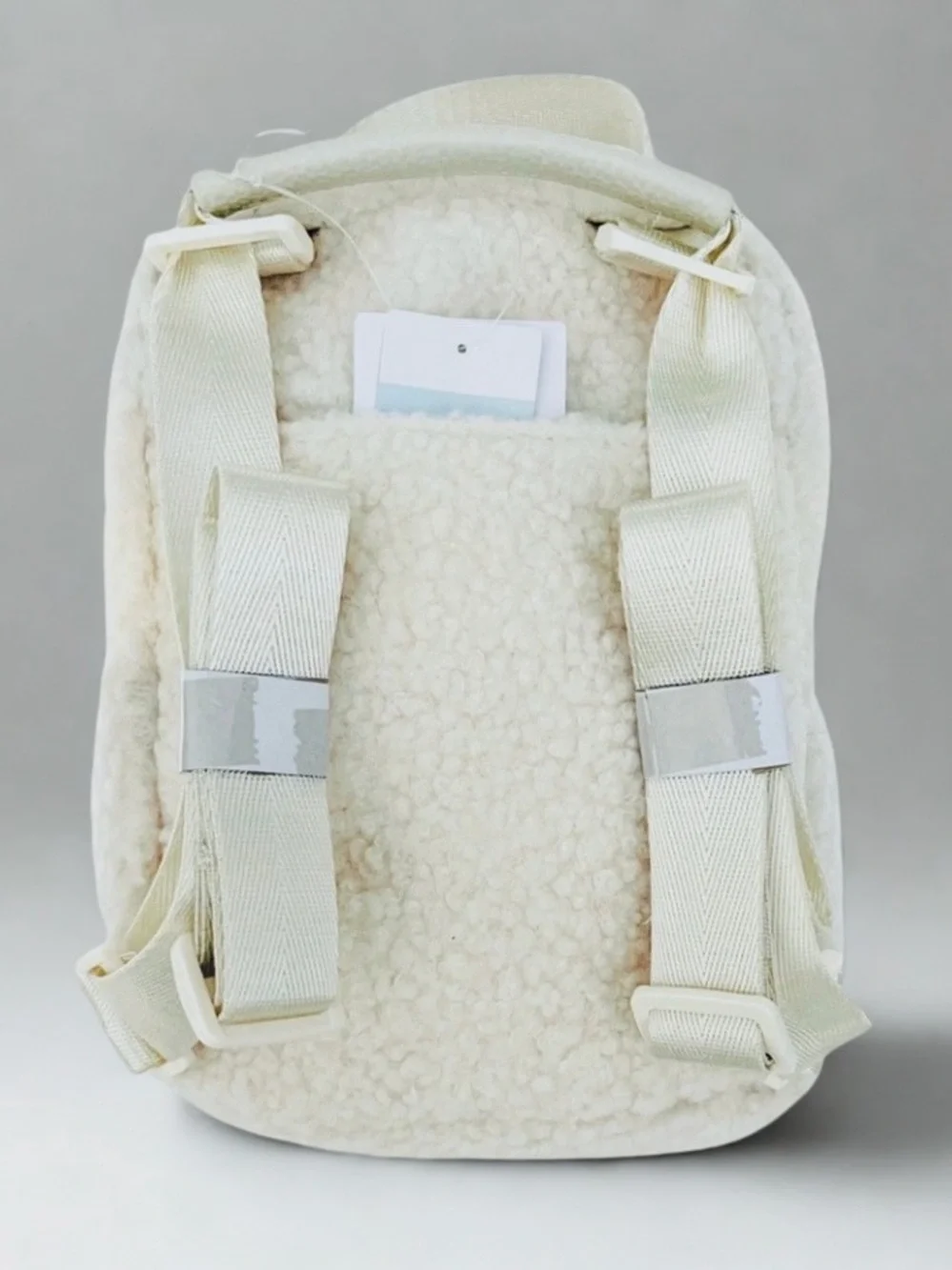 ZELLA Mini Faux Shearling Convertible Backpack